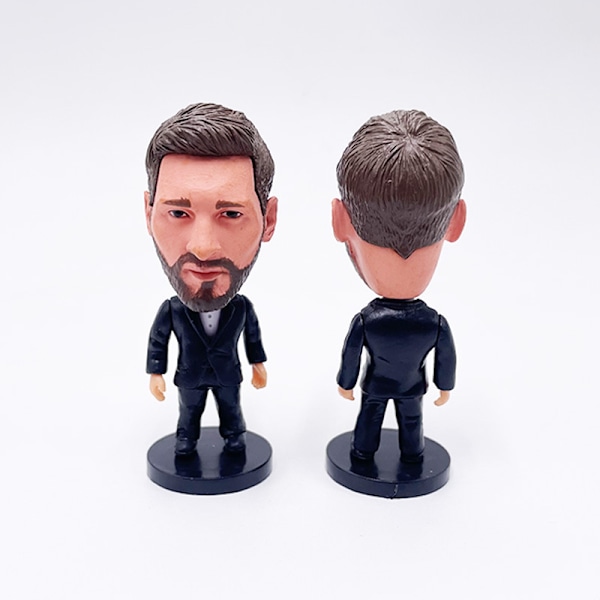 Fotbollsfan Real Madrid Paris Dockor Ornament Modell Alla Hjärtans Dag Present Messi suit