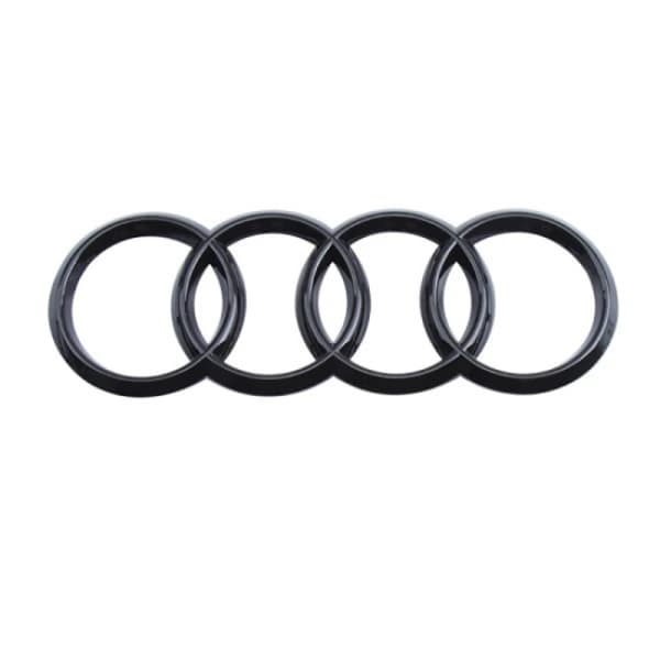 2 Audi lysende sorte front- og bagemblemer A1 A3 A4 A5 273MM 1-FA-