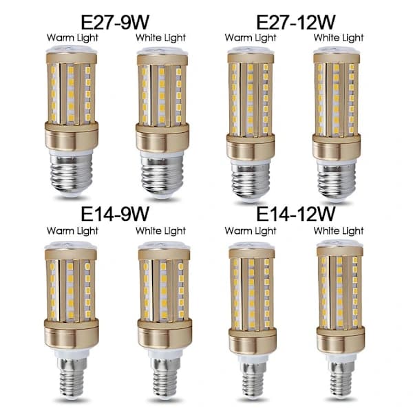 LED-lamppu välkkymätön E27-12W LÄMMIN VALO LÄMMIN VALO E27-12WWarm Light