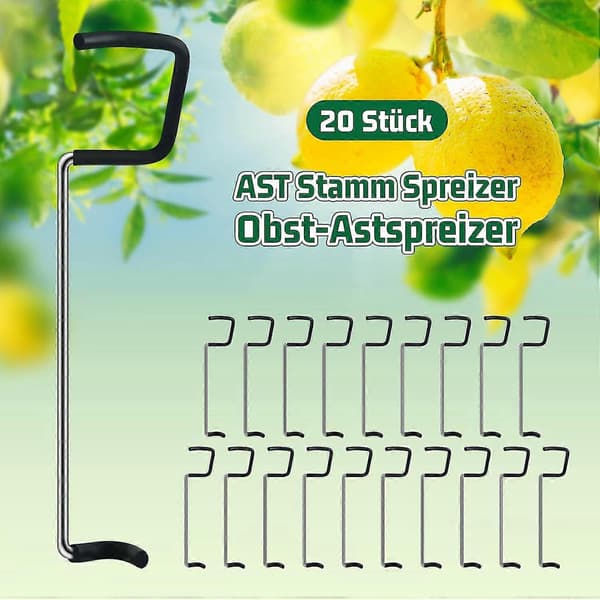 Fruktgrenhållare (20-pack) - Stöd för trädgårdsväxter för fruktträd och grenar