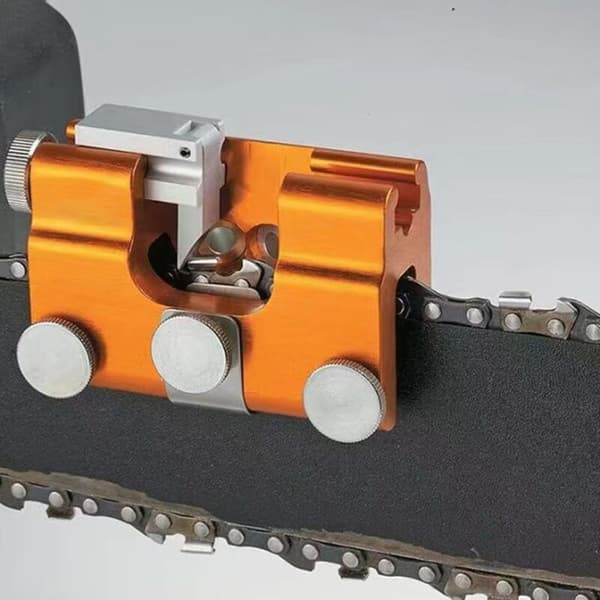 Chainsaw Chain Sharpening Jig, Tooth Sharpener Chainsaw Sharpening Kit Aluminum Alloy Chainsaw Sharpening Set