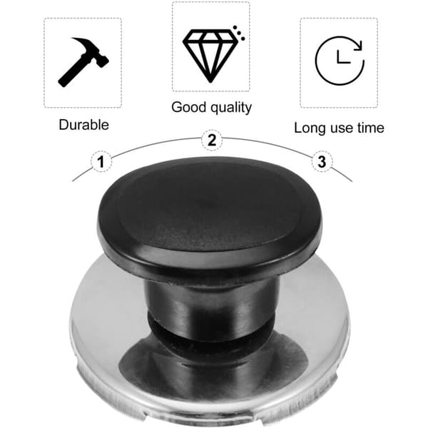 4 Replacement Kettle Whistle Buttons - Compatible with Various Brands
