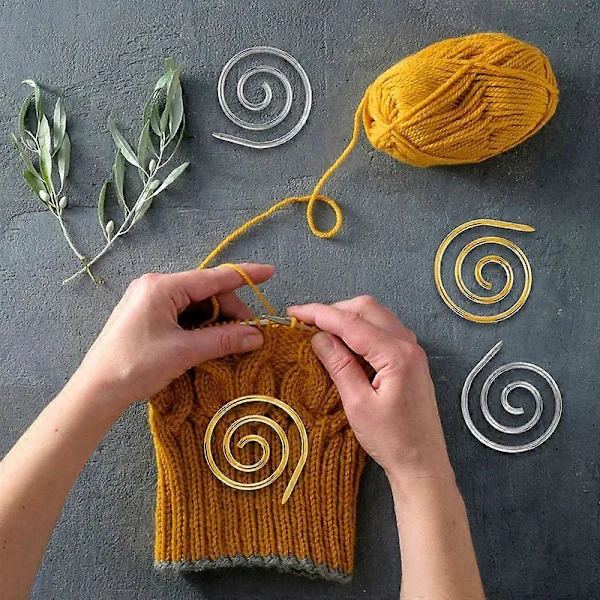 Spiral Kabelstrikkepind, Kabelpinde til Strikning