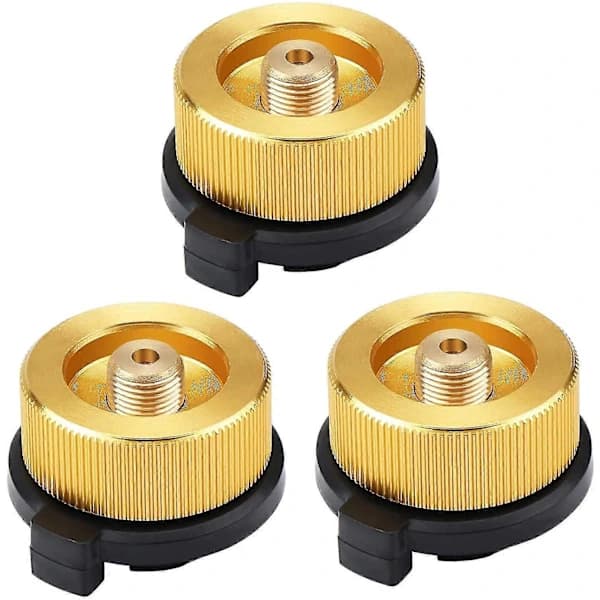 Gasskomfyrkobling, Camping Gassylinderadapter Gasskonverteringshodeadapter Dyseforbindelse Gasskomfyrventiladapter