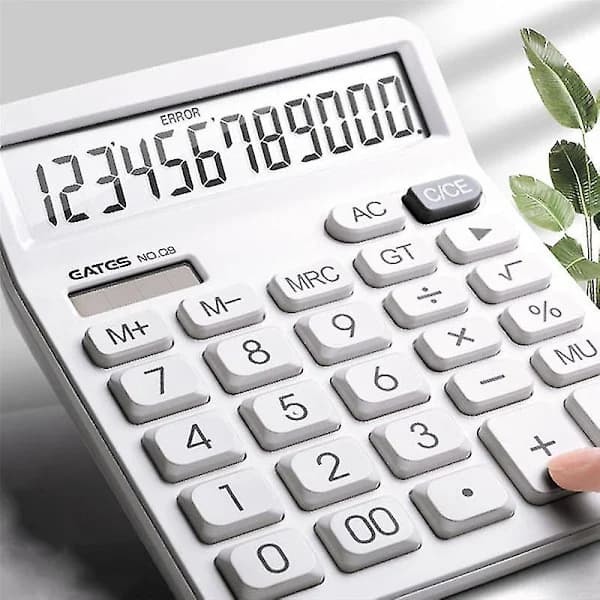 Calculator 12-digit display Calculator Student Desktop Calculator-b