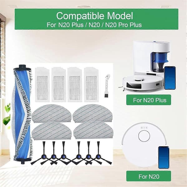För Ecovacs Deebot N20 Plus, N20, N20 Pro Plus robotdammsugare -FX-