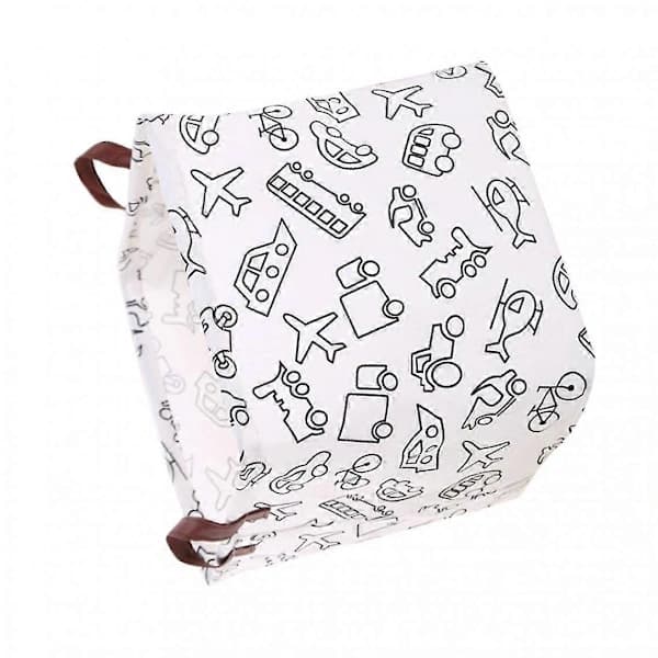 NA/Foldable Clothes Storage Bin Laundry Basket Organizer Car