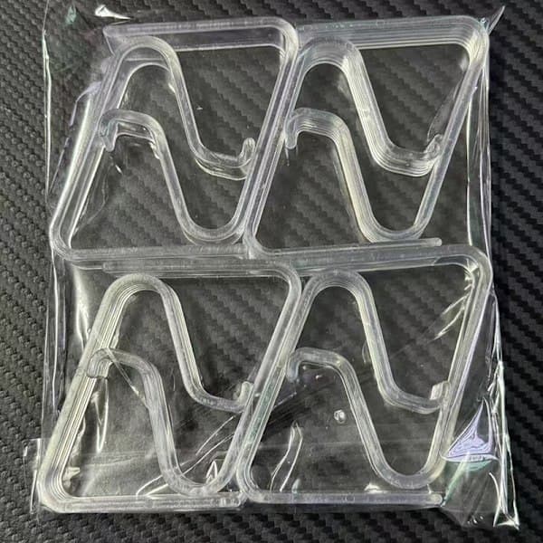 Transparenta dukhållare, 8-pack LL L L