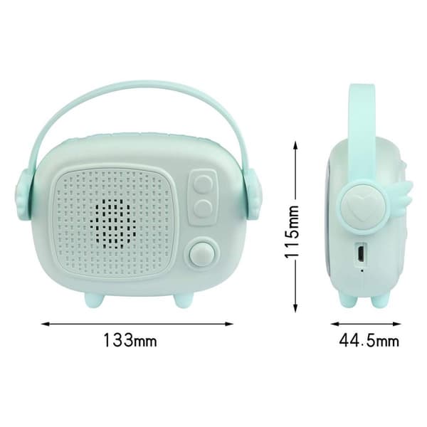 Children's Alarm Clock Music Reminder Voice Control Adjustable