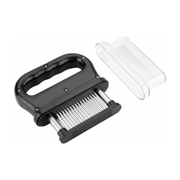 Meat Tenderizer with 48 Stainless Steel Needles, Meat Tenderizer, Kitchen Utensil for Tenderizing Beef Steak