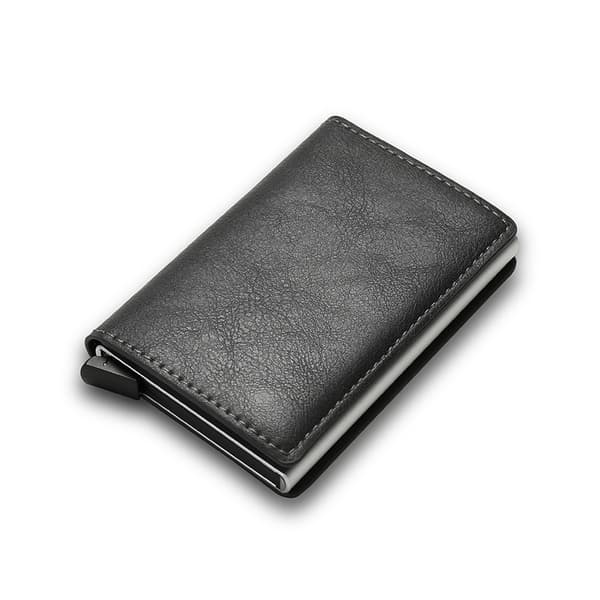 Carbon RFID - NFC-skyddad plånbokskortfodral 6 kort Mörkgrå One Size Mörkgrå Dark gray