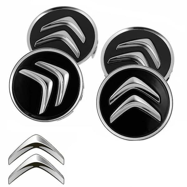 4 stk/sett 60 mm Citroen hjulsenterkapsler-FX-