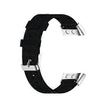 Nylon erstatningsrem til Garmin Forerunner 45 45S Swim 2 (sort)