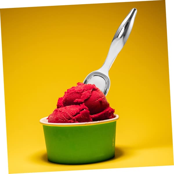 1 stk ske hjemmeske til is, muffins, ris, kage, isskeer, dessertgraver, is