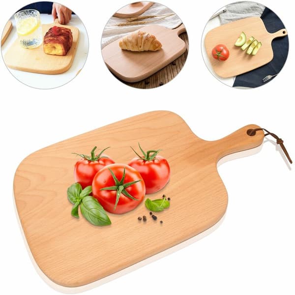 Träskärbräda Frukt Tårta Dessert Skärbräda Bräda 20X33 CM