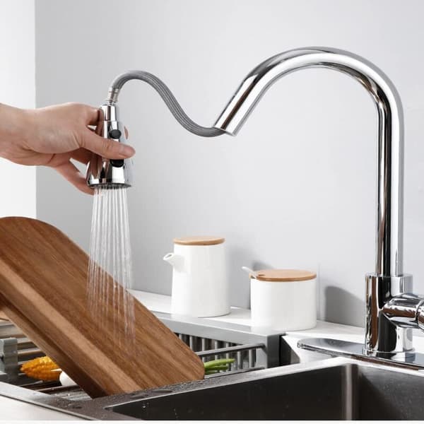 Modes Kitchen Faucet Sprayer, Pull-Out Sink Sprayer G1/2 Kitchen Faucet Head Sprayer Replacement for Bathroom Sink