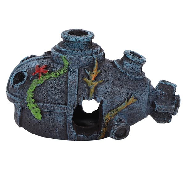 Akvarium skipsvrak hule dekorasjon akvarium ornament