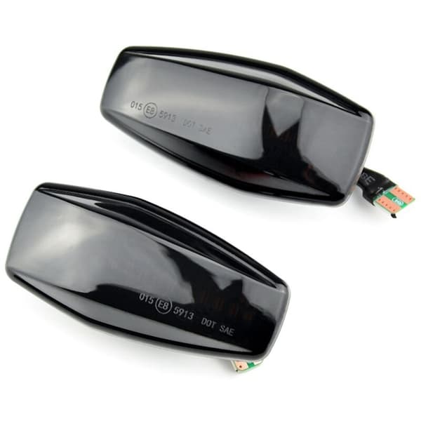 LED-sidemarkeringslysindikator Dynamisk blinklysmontering Passer for I10 / - Svart
