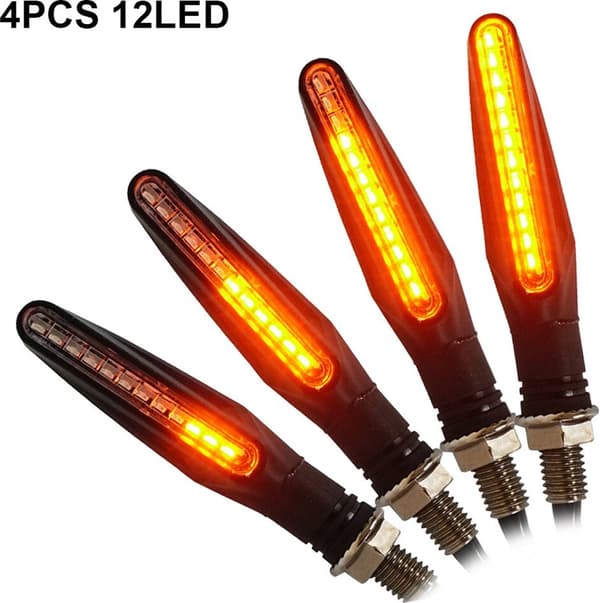 st LED Motorcykel Blinklys Dynamisk - Motorcykel Blinklys - Universal - Fleksibel - Dynamisk