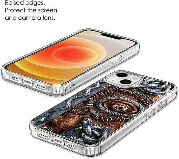 1 pc Phone Case for iPhone 15 Pro Max Halloween Phone Case Protective Cover