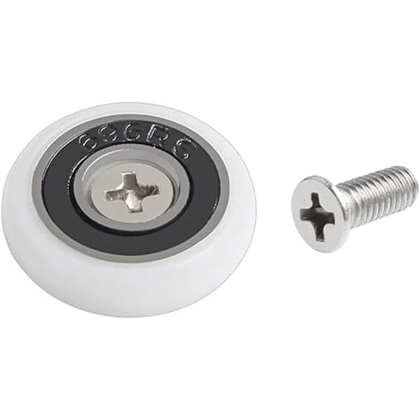 10-pack ersättningsrullar för duschdörrar (19 mm), A