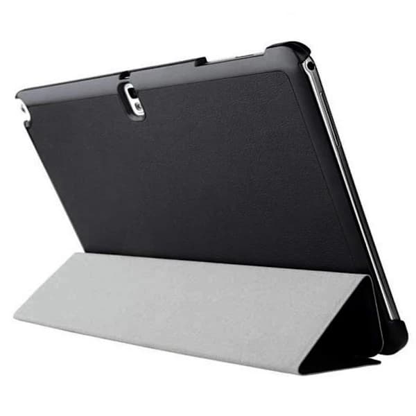 (Musta) Nahkakotelo Samsung Note 10.1 2014 Edition - -,A