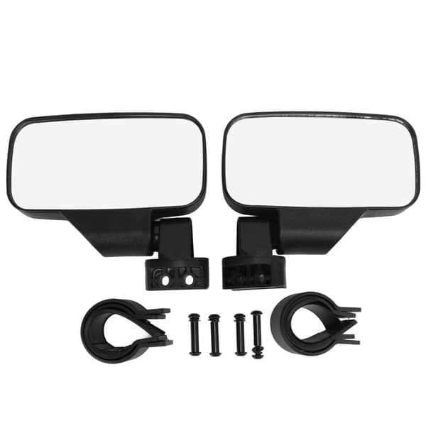 PCS UTV ATV Side Mirrors Adjustable Replacement for Polaris RZR All Models Except 170