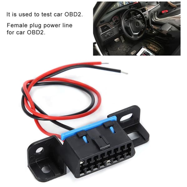Auto OBD2-stik, strømledning, brændtest, holdetrådstester