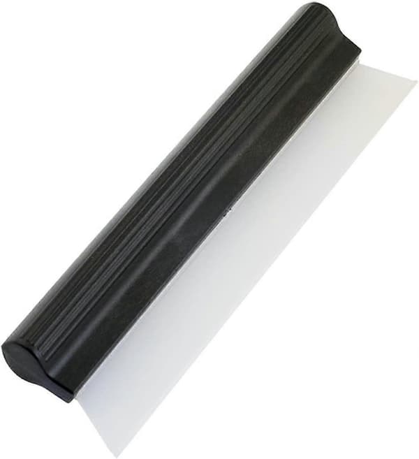 2-pak 25 cm rengøringsskraper med bløde silikoneblade
