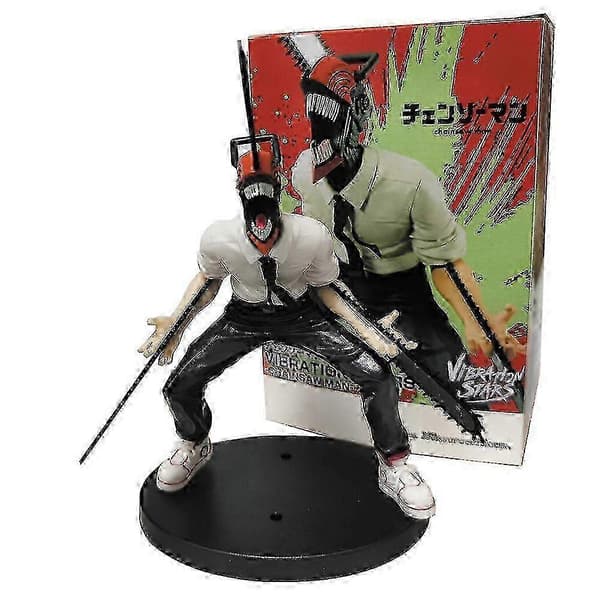 Chainsaw Man Anime Denji Actionfigur Dukke Samleobjekt Model Legetøjsgave