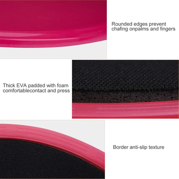 Fitness Gliding Discs 2 pcs - Coordination Training for Feet