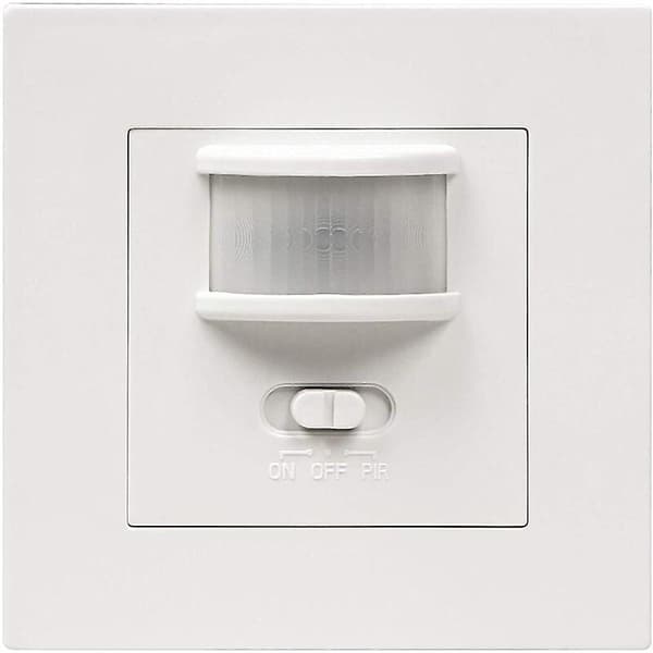 160° innfelt bevegelsessensor veggbryter for LED, halogenlamper