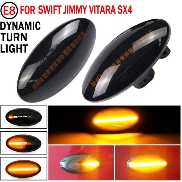 Dynamisk LED-sidemarkeringslys til APV Alto Grand SX4