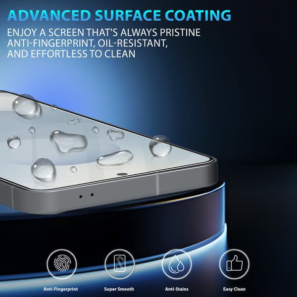 2-pack Samsung S25 Screen Protector & 2-pack Lens Protector - Tempered Glass 9H - Super Quality 3D