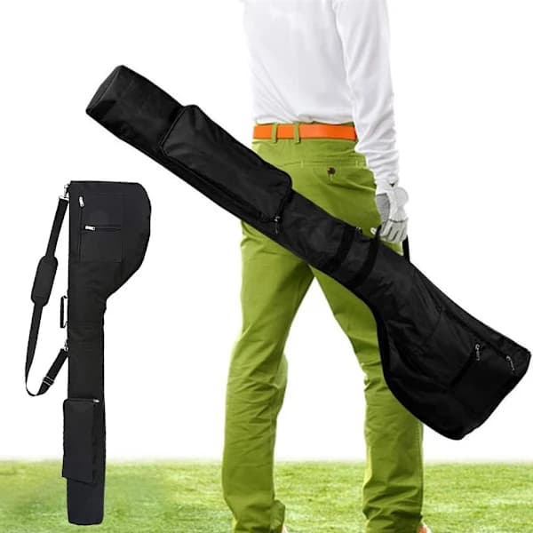 Bærbar golfbag med stor kapasitet, sammenleggbar