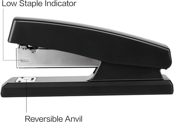 Stapler with 1000 Staples, Desktop Stapler for Office, 25 Sheet Capacity