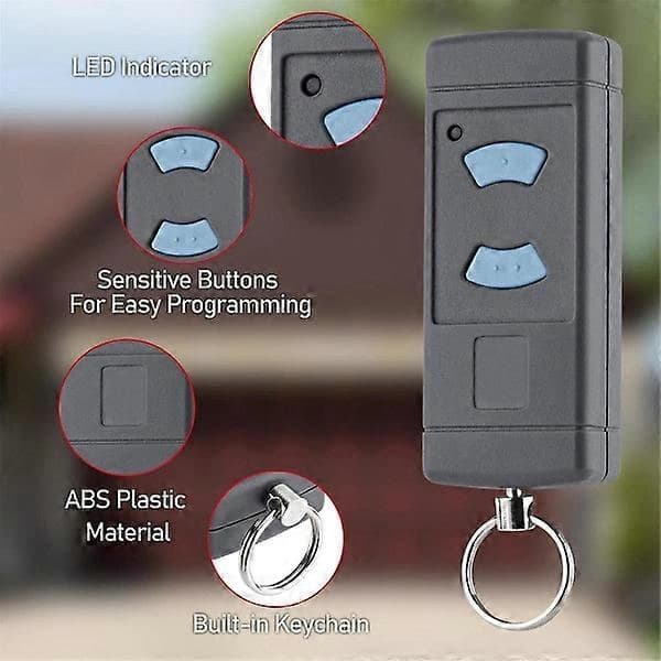 Garage Door Remote Control, Handheld Transmitter, Replacement for Hse2-868 Hs4-868 Hsm4-868 Promatic