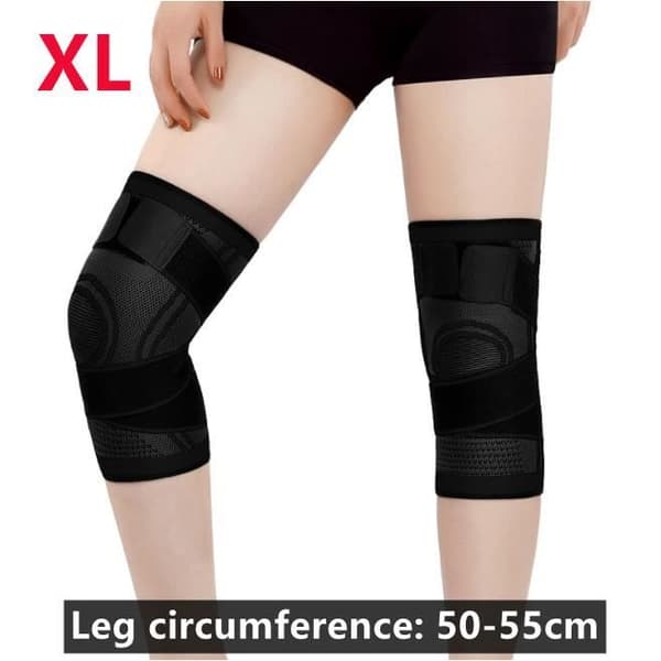 Compression Knee Brace - Not Specified - Size XL - Spandex - Breathable - Adjustable