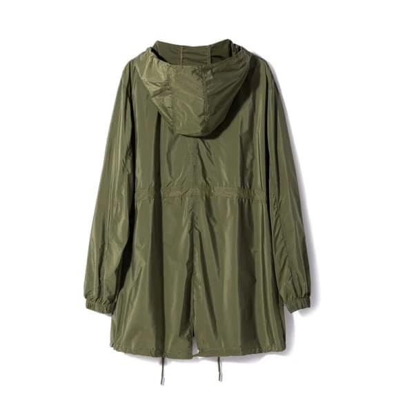 Women's Waterproof Rain Jacket - Lightweight Outdoor Jacket - Windproof Jacket - Packable