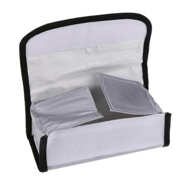 2x Fireproof LiPo Battery Bag Explosion-proof Safe Charging Container
