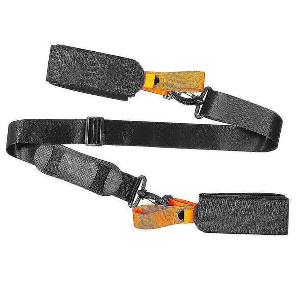 Ski Bag Snowboard Bag Adjustable Ski Pole Shoulder Handle (Orange)