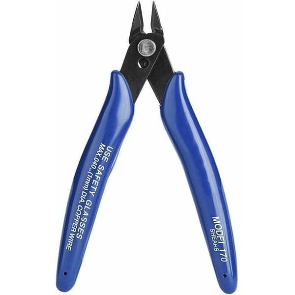 PLATO170 Spring-Loaded Electrical Wire Cutters for 3D Printers, Jewelry Making Cutting Pliers