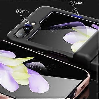 Case for Galaxy Z Flip 5 with Hinge Protection and Shockproof Protective Case for Galaxy Flip 5 5g (Pink)