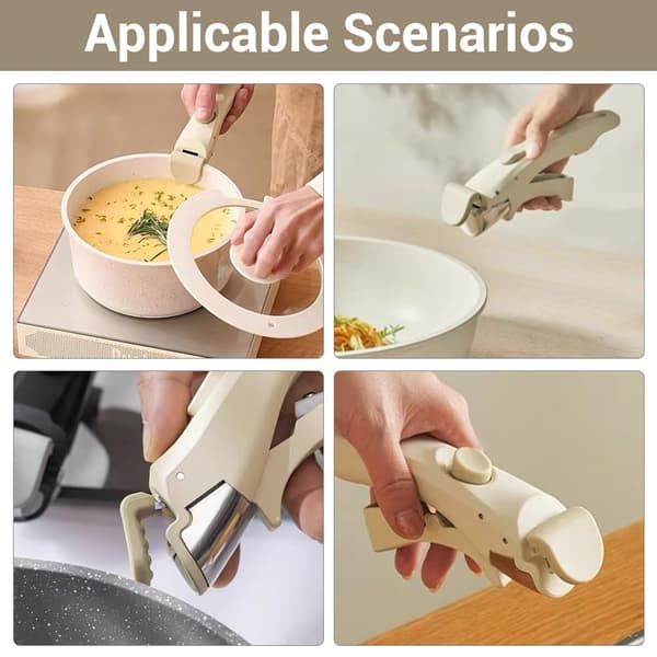 Pan Handle, Removable Anti-Scald Pot Handle for All Cookware and Pots
