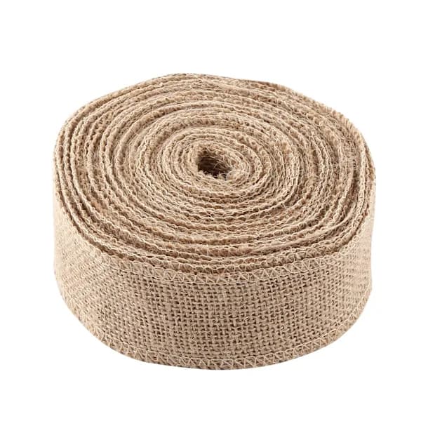 Natural Jute Burlap Gift Wrapping Ribbon Table Runner (10M, 5CM) 0.2
