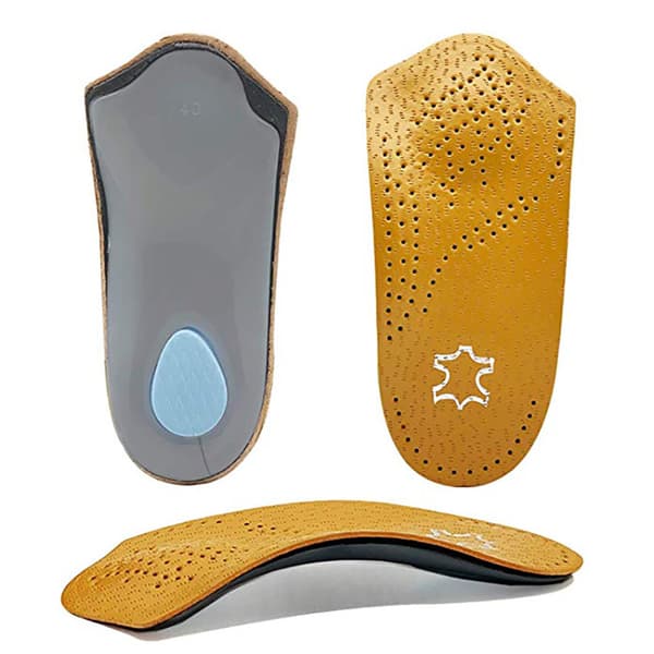 ##/45/46 Footbed insole Supportive footbed with genuine leather##/