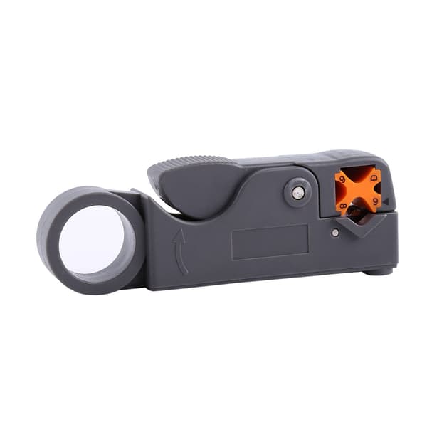 RG6 RG59 Coaxial Cable Stripping Tool Compression F-Connector Crimping Tool