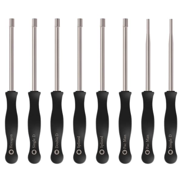 8 Pieces Single D Screwdriver Carburetor Adjustment Tool Double D Hex Set