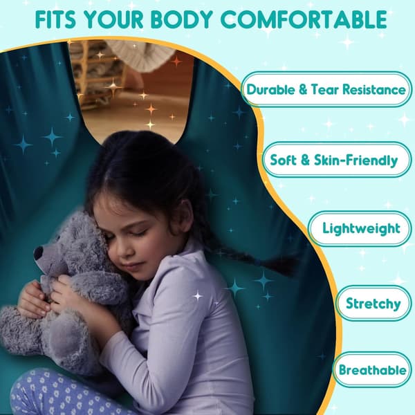 Therapy Swing for Special Needs (Hardware Included) Cuddle Swing Hug Indoor Outdoor Hammock