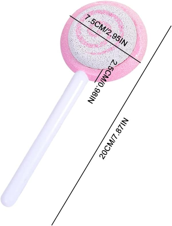 1 stk (Rosa) Premium Træfodfil, Grov og Fin Hårdhudsfjernelse Fil,